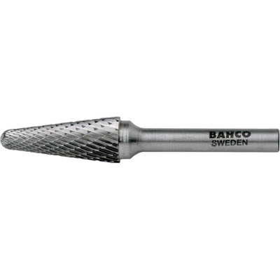 Bahco Tvrdokovová rotační fréza se zaobleným kuželem – 10 mm, střední sek, standardně skladem - BA-L1020M06X