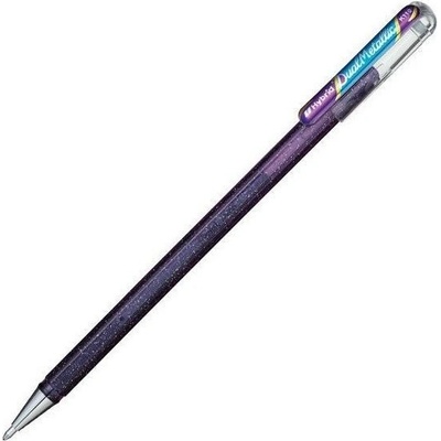Pentel Hybrid Dual Metallic K110 fialová/modrá
