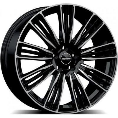 GMP COVENTRY 9,5x22 5x108 ET42 black diamond