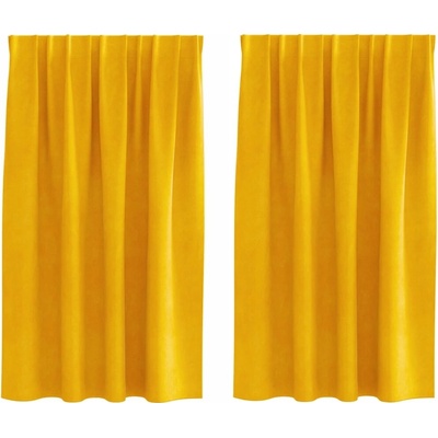 Záclony VidaXL 140 x 140 cm, průsvitné