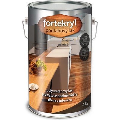 Fortekryl Podlahový lak 4 kg mat – Zbozi.Blesk.cz