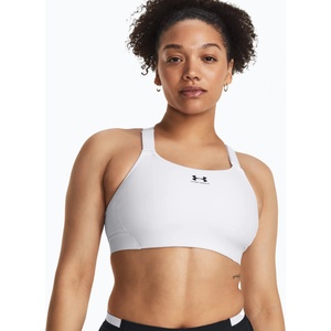 Under Armour HG Armour High white/jet gray фитнес сутиен