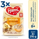 Hami mliečna so 7 obilninami s jablkom banánom a pomarančom 3 x 210 g