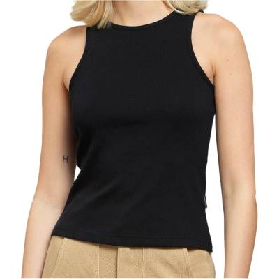 DEDICATED Дамски топ DEDICATED Women's Rib Top Valdermarsvik Top - Black - размер XL (116-9659-0115)