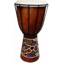 Etno Djembe malované výška 50cm