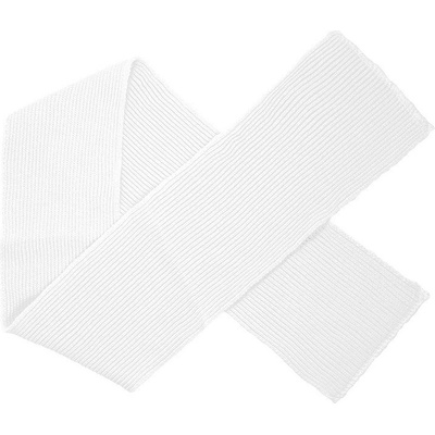 Zimní šála Wrap Cofee bílá