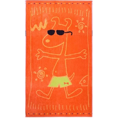 SCANquilt Osuška plážová snoopy 70x125 cm