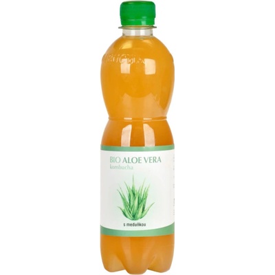 Stevikom Kombucha Aloe Vera s medovkou 0,5 l