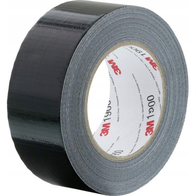 3M Univerzálna textilná páska lepiaca páska 50 mm x 50 m, čierna