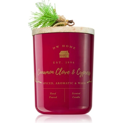 DW HOME Farmhouse Cinnamon Clove & Cypress ароматна свещ 445 гр