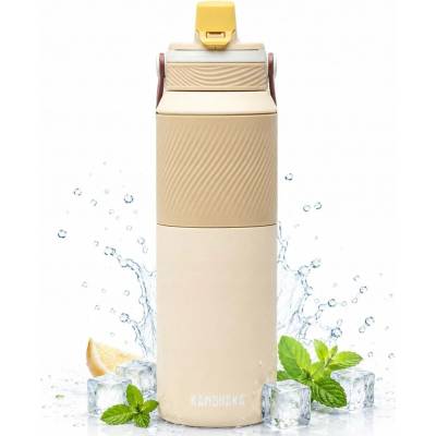 Kambukka termoska Dupla Insulated 1 l béžový
