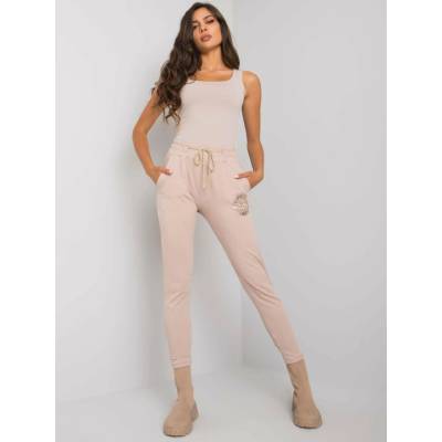 Sweatpants-RV-DR-7072.26-beige krémová RELEVANCE