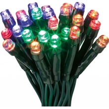 VLC LED svetelná reťaz 140 x LED RGB IP44 zelený 15,42 m