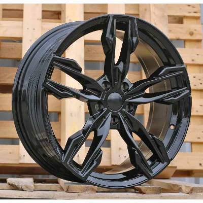 Alu kola Racing Line YF5718, 20x8 5x112 ET27, černá lesklá (zátěžová)