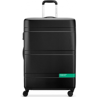 Delsey X Benetton NOW Hardside 76 cm 376282100 černý 93 l