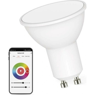 Emos LED žiarovka GoSmart MR16 GU10 4,8 W 35 W 400 lm RGB stmievateľná WiFi ZQW832R