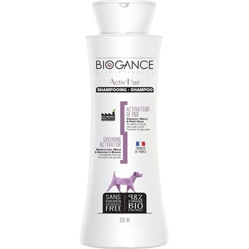 Image 1 of BIOGANCE Active Hair Shampoo aктивиращ шампоан за куче по време на линеене на козината 250ml