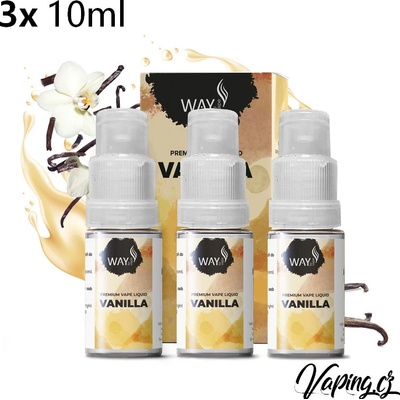 Way to Vape Vanilla 3 x 10 ml 18 mg