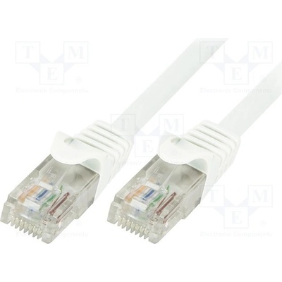 Logilink CP2051U patch Cat.6 U/UTP EconLine 2m, bílý