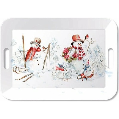 Ambiente Europe BV Podnos Snehuliaci 33x47cm