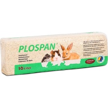 Plospan Classic Natural hoblinová jemná podestýlka 1 kg 16 l