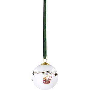 Kähler Design Порцеланова ръчно рисувана Коледна украса ø 6 cm Hammershøi Christmas - Kähler Design (693174)