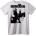 NOONEBRAND Тениска Мафиотска сцена - M, White