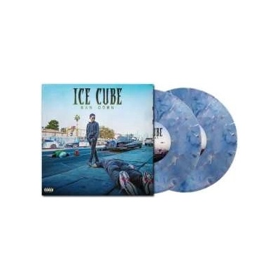 2 Ice Cube - Man Down - Ltd Deluxe Blue & White Marble Vinyl LP
