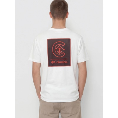 Columbia CSC Logo Back white/linework c badge