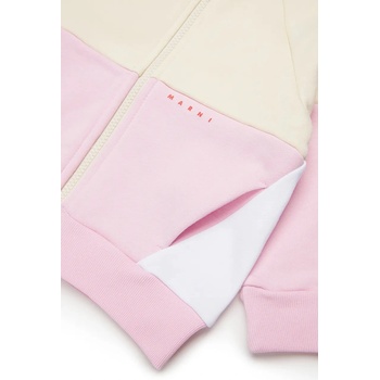 Marni Бебешки памучен суичър Marni MS305B SWEAT-SHIRT (M01389)