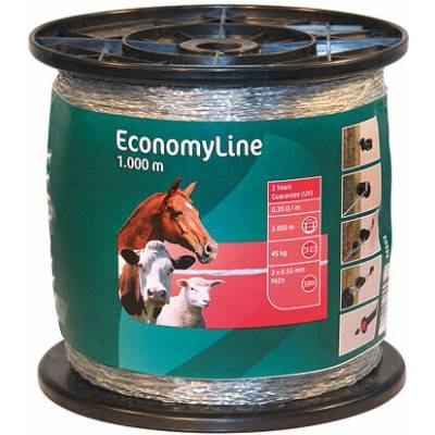 Lanko pro elektrický ohradník ECONOMY Line 1000m
