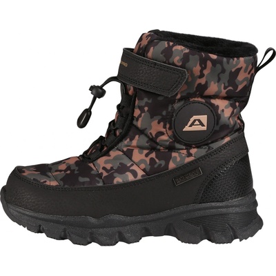 Alpine Pro dětské zimní boty Lando černá