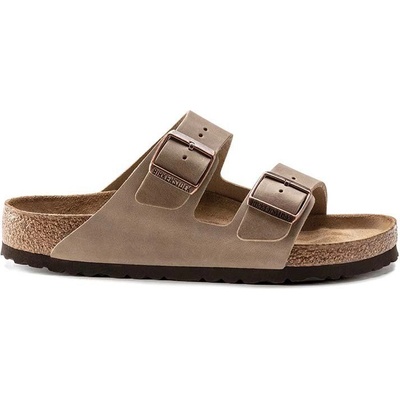 Чехли от набук Birkenstock Arizona в бежово (552811)