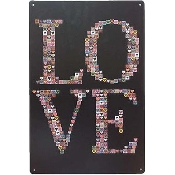 Ceduľa LOVE