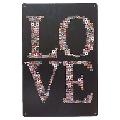Ceduľa LOVE