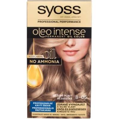 Syoss Oleo Intense Permanent Oil Color permanentní olejová barva na vlasy bez amoniaku 10-50 Ashy Blond 50 ml