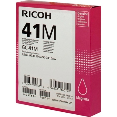 Ricoh GC41M оригинална мастилена гел касета (магента) (ori gc41m 15806)