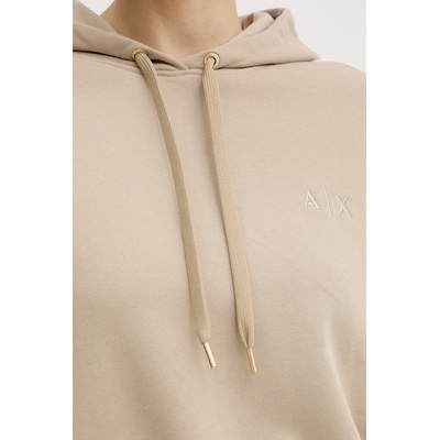 Giorgio Armani суичър с качулка дамски от памук (XW001744.AF14284)