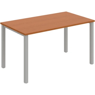 Hobis Jednací stůl UJ 1400 rovný 140 cm třešeň / šedá
