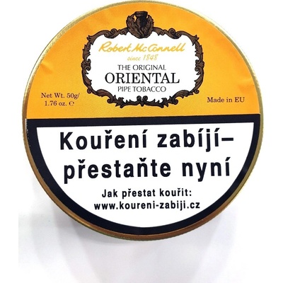 Robert McConnell Dýmkový tabák Oriental 50g