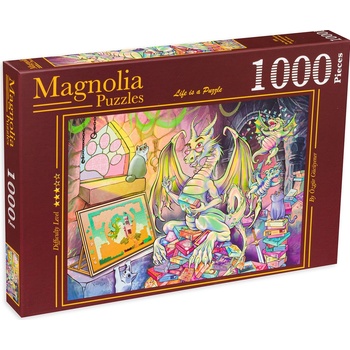 Magnolia Пъзел Magnolia от 1000 части - Домът на дракона (1030)