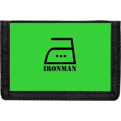 Peněženka na suchý zip Ironman