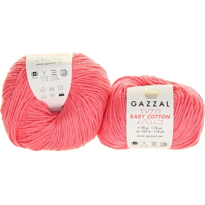 Gazzal Baby Cotton XL 3435 tmavě lososová