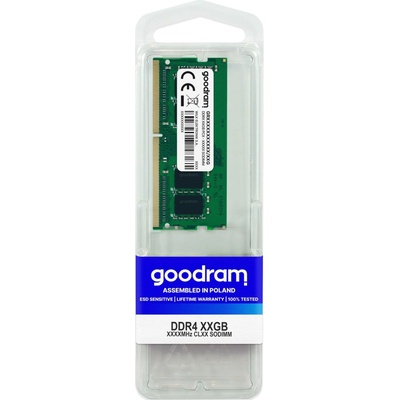 GoodRam DDR4 8GB 2400MHz (1x8GB) GR2400S464L17S/8G