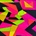 Plavkovina NEON - Geometric