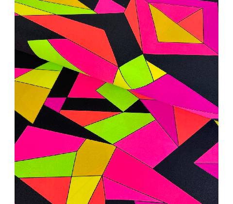 Plavkovina NEON - Geometric