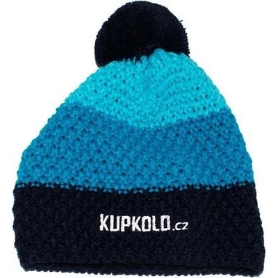 Kupkolo.cz pletený kulich modrá
