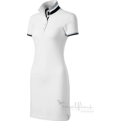 Malfini prémiové bavlněné šaty dress up 271 bílá