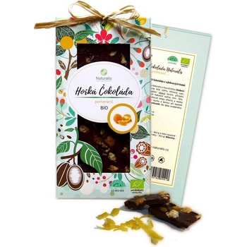 Naturalis Bio horká s pomerančem 80 g