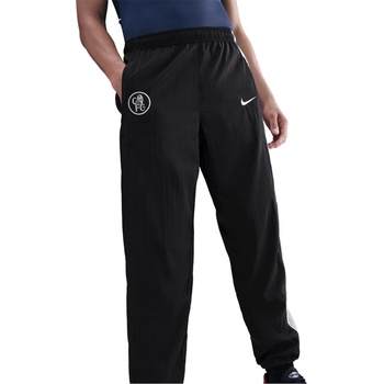 Nike Мъжки анцуг Nike Chelsea T90 Tracksuit Bottoms Mens - Black/Silver